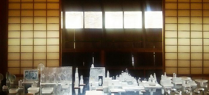 タナカユミ　MELLOW GLASS硝子作品展　夏硝子の眺め
